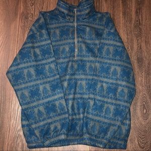 BIKE fleece half zip